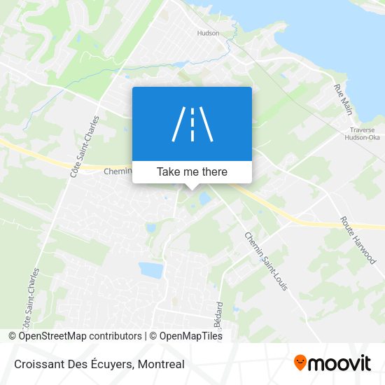 Croissant Des Écuyers map