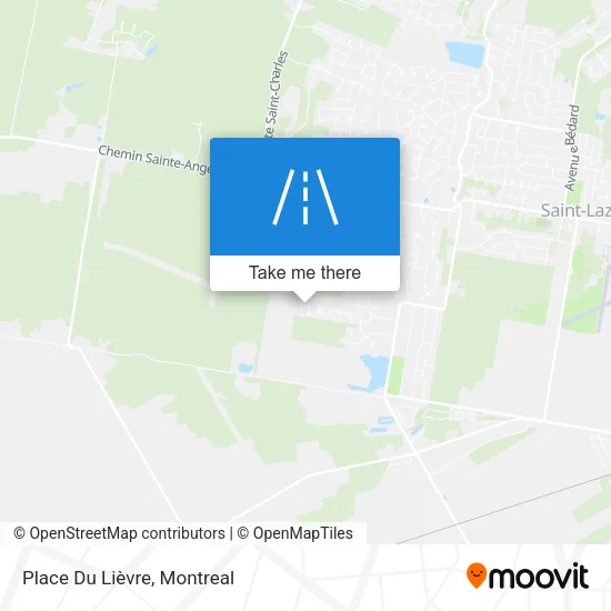 Place Du Lièvre map