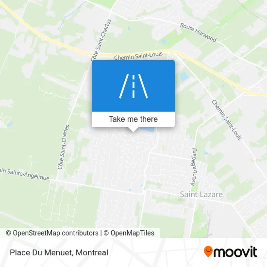 Place Du Menuet map