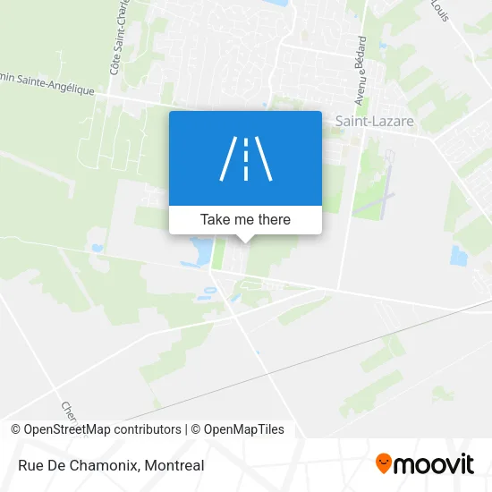 Rue De Chamonix map