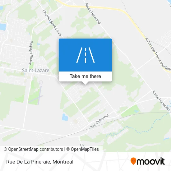 Rue De La Pineraie map