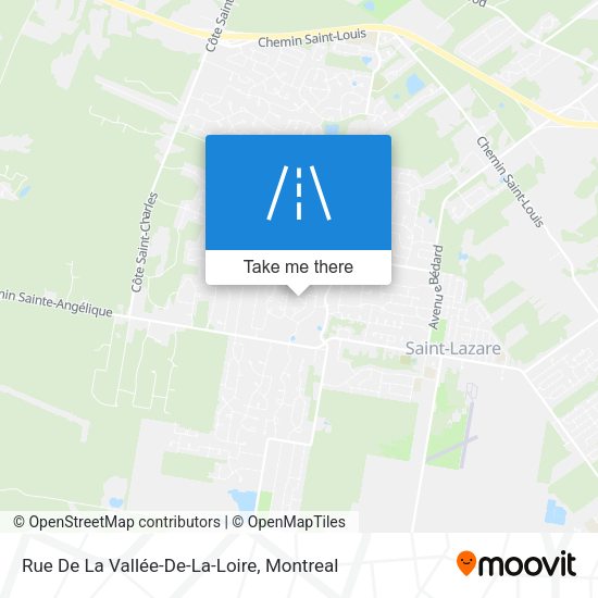 Rue De La Vallée-De-La-Loire map