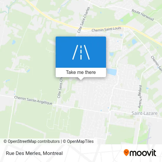 Rue Des Merles map