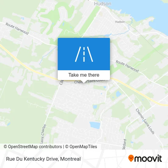 Rue Du Kentucky Drive map