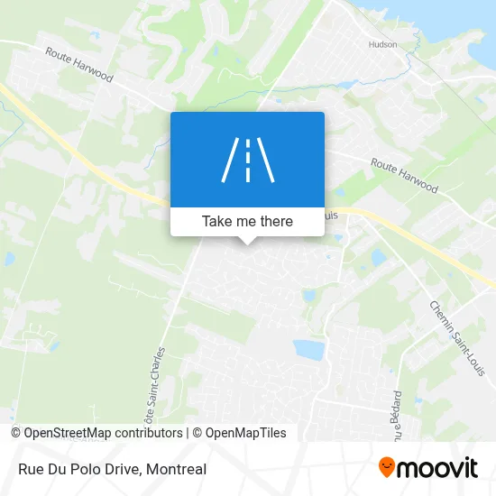 Rue Du Polo Drive map