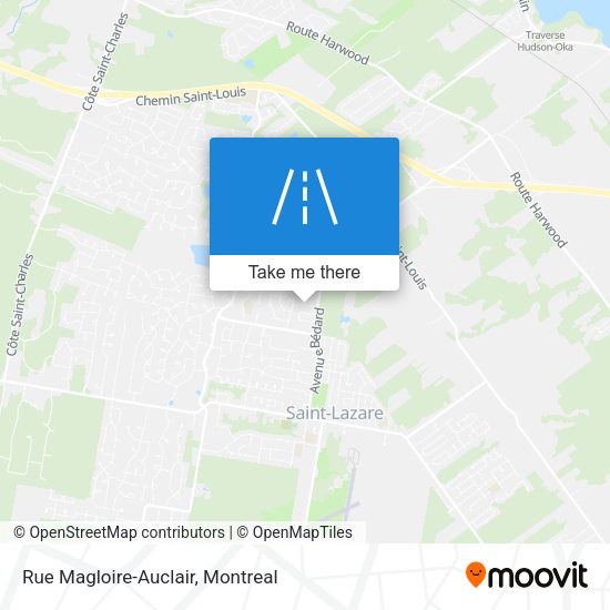 Rue Magloire-Auclair map