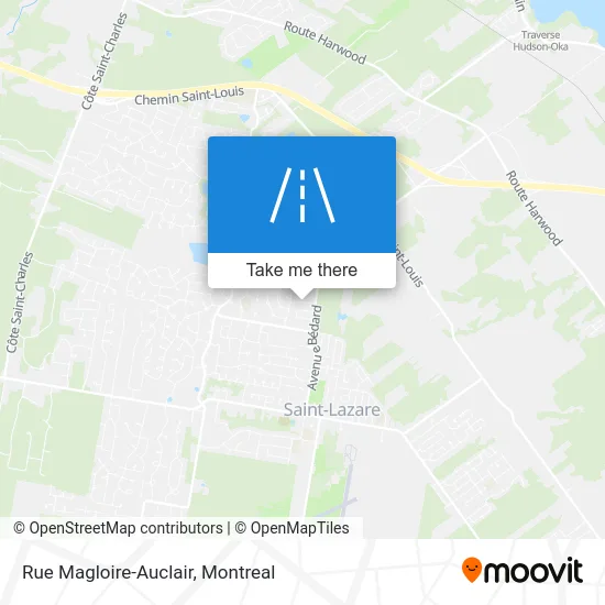 Rue Magloire-Auclair map