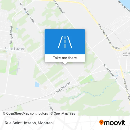 Rue Saint-Joseph map