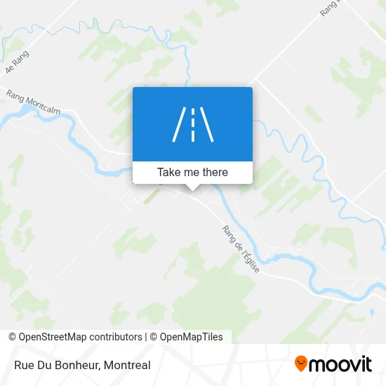 Rue Du Bonheur map