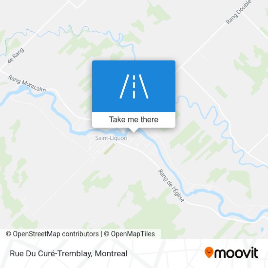 Rue Du Curé-Tremblay map