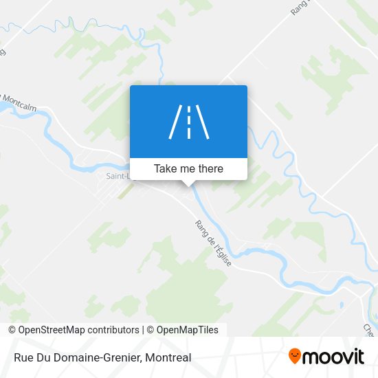Rue Du Domaine-Grenier map