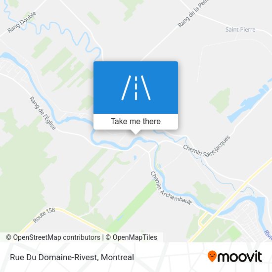 Rue Du Domaine-Rivest map