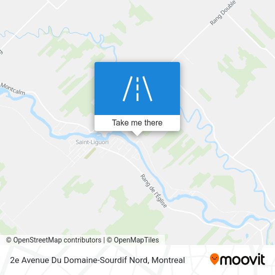 2e Avenue Du Domaine-Sourdif Nord map