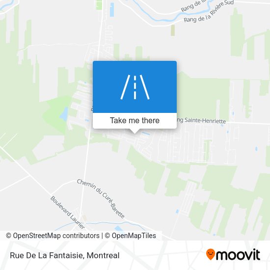 Rue De La Fantaisie map