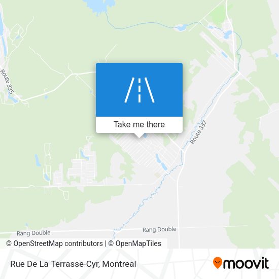 Rue De La Terrasse-Cyr map