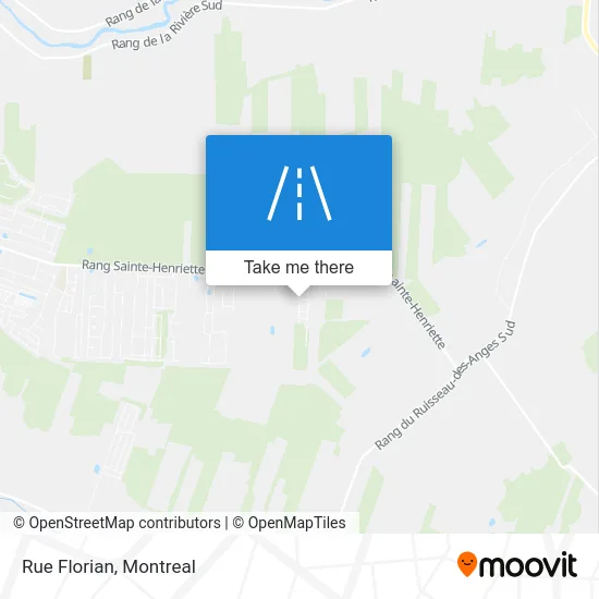 Rue Florian map