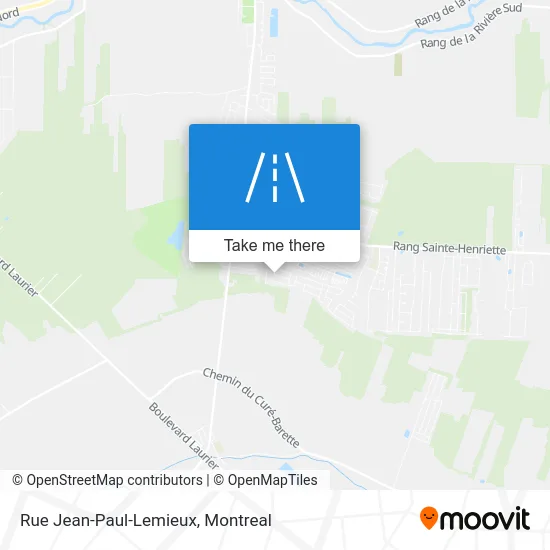 Rue Jean-Paul-Lemieux map