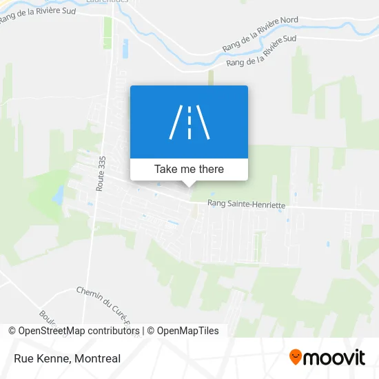 Rue Kenne map