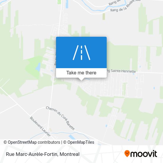 Rue Marc-Aurèle-Fortin map