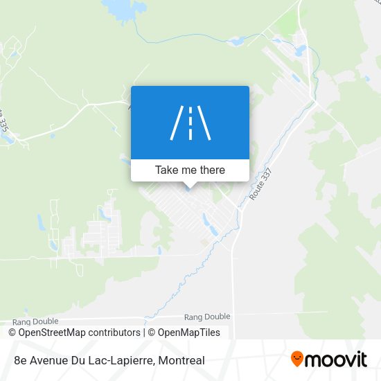 8e Avenue Du Lac-Lapierre map