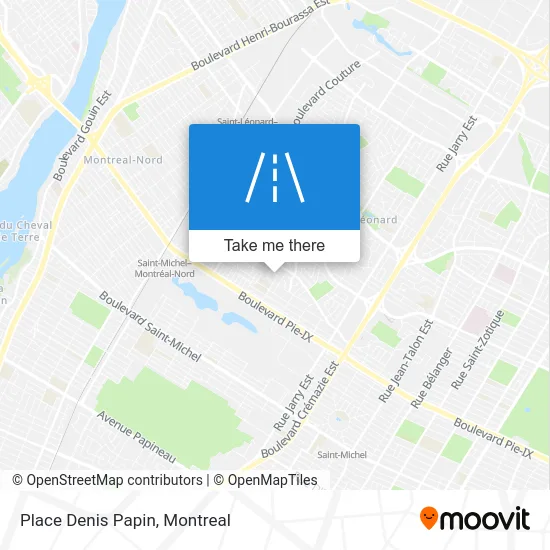 Place Denis Papin map