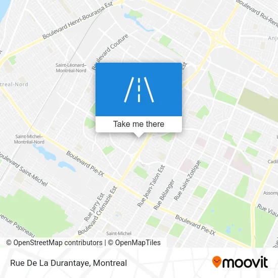 Rue De La Durantaye map