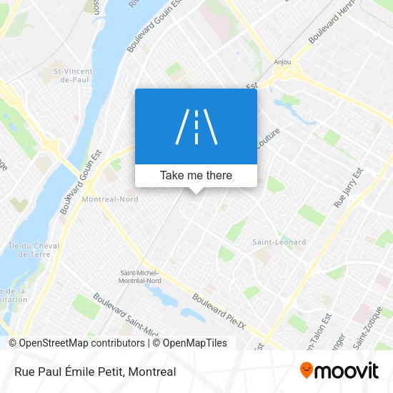 Rue Paul Émile Petit map