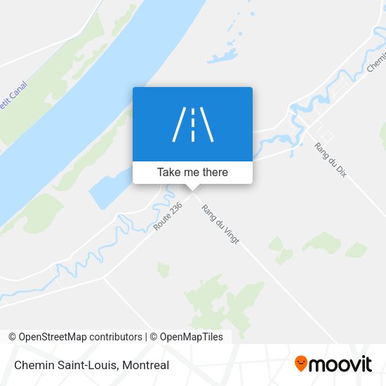 Chemin Saint-Louis map