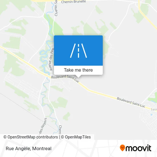 Rue Angèle map