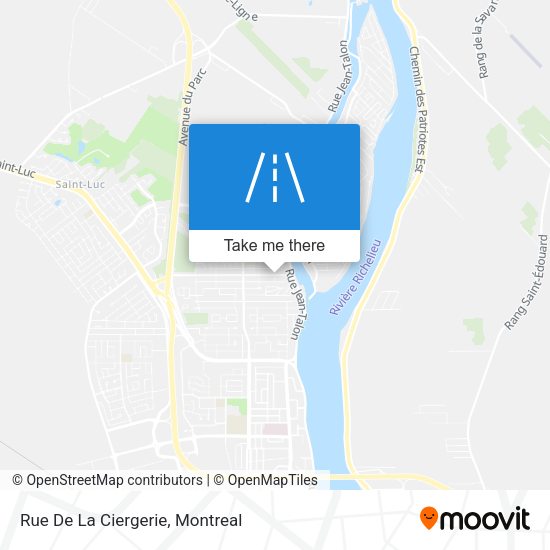 Rue De La Ciergerie map