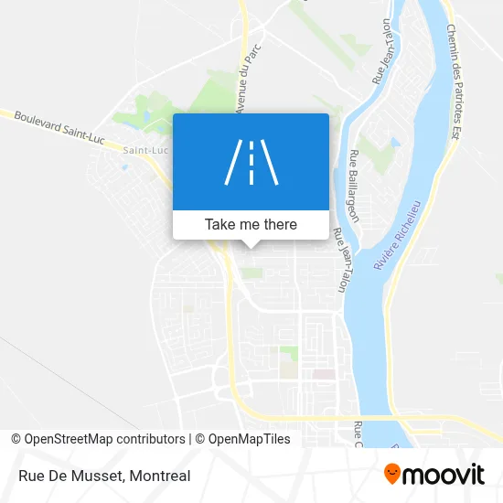 Rue De Musset map