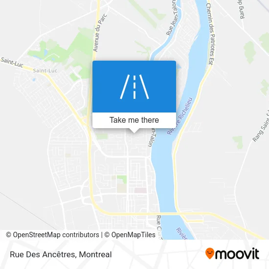 Rue Des Ancêtres map