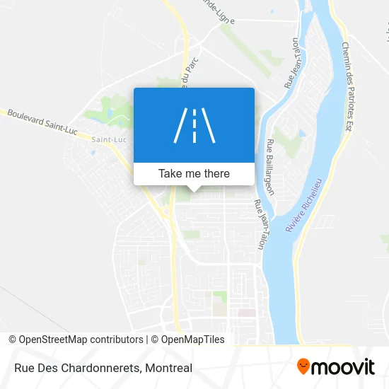 Rue Des Chardonnerets map