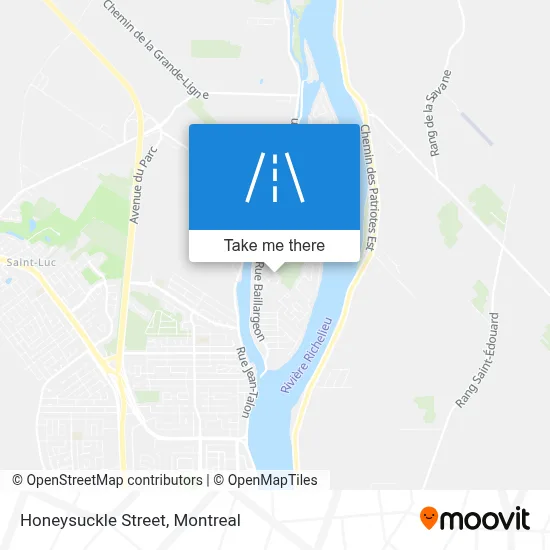 Rue Des Chèvrefeuilles map