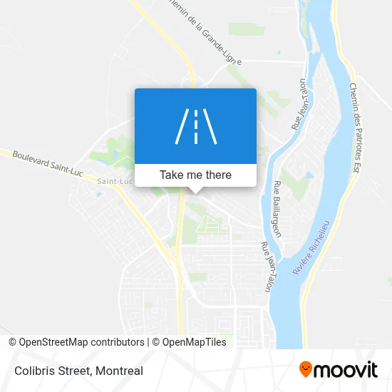 Rue Des Colibris map