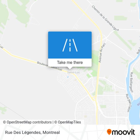 Rue Des Légendes map