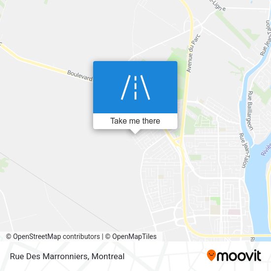 Rue Des Marronniers map