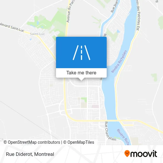 Rue Diderot map