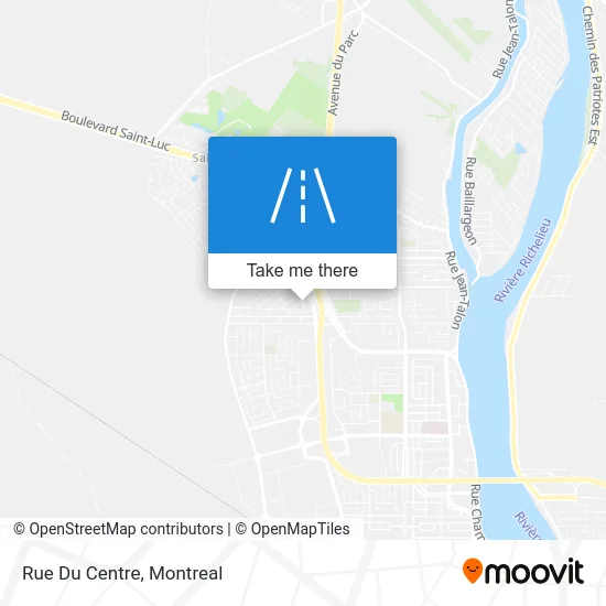 Rue Du Centre map
