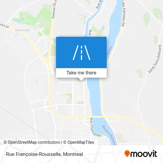 Rue Françoise-Rousselle map