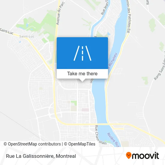 Rue La Galissonnière map