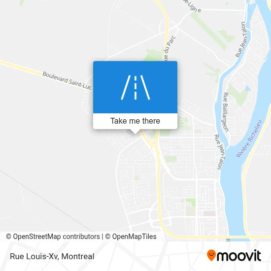 Rue Louis-Xv map