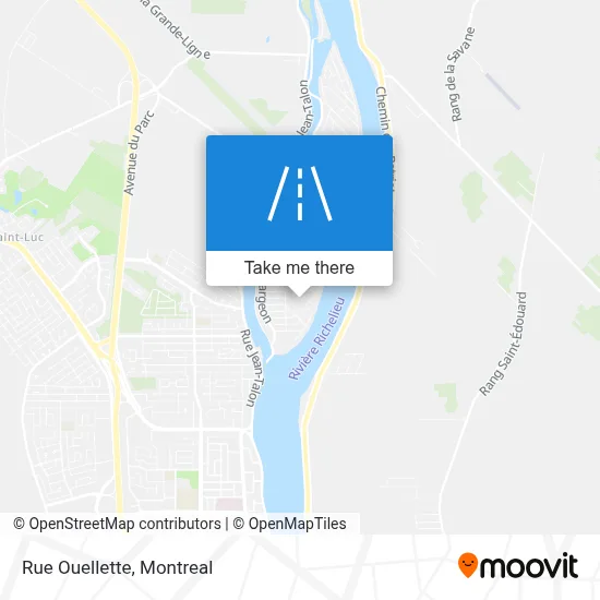 Rue Ouellette map