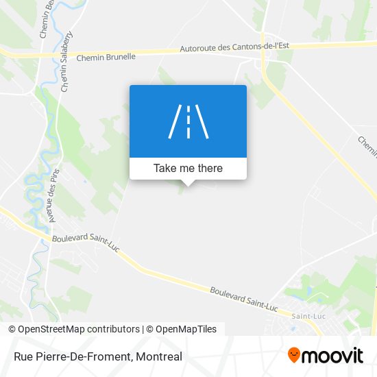 Rue Pierre-De-Froment map