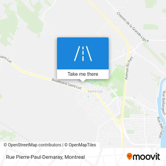 Rue Pierre-Paul-Demaray map