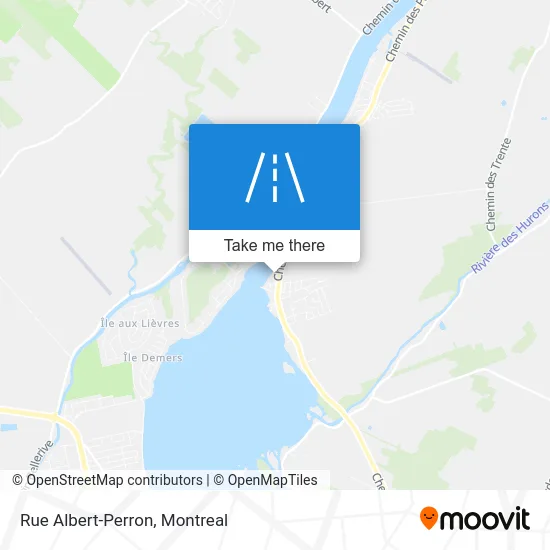 Rue Albert-Perron map