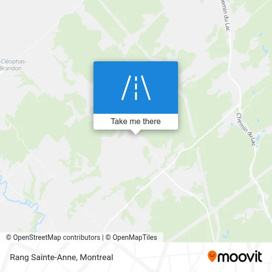 Rang Sainte-Anne map