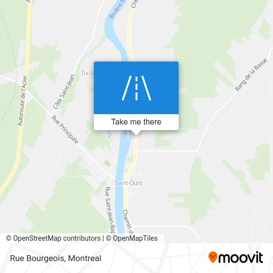 Rue Bourgeois map