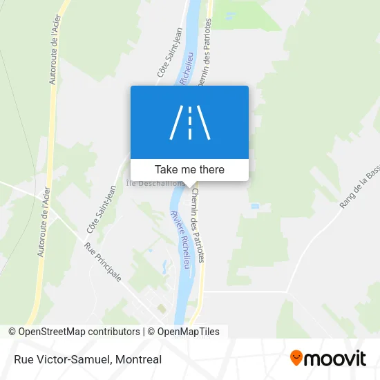 Rue Victor-Samuel map