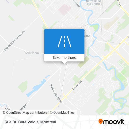 Rue Du Curé-Valois map